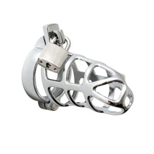 Jaula Castidad Pene 45 mm Metal con espacios
