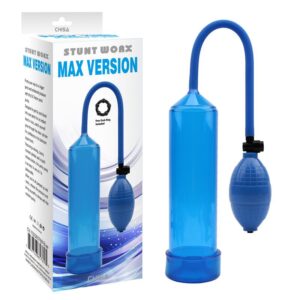 CHISA Bomba de Succion para el Pene MAX Version Azul