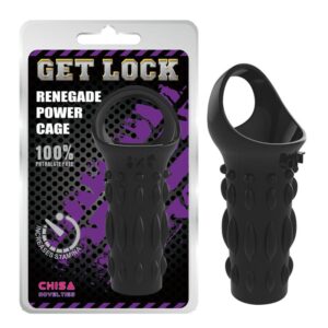 CHISA Funda para el Pene 11.5 cm Negro