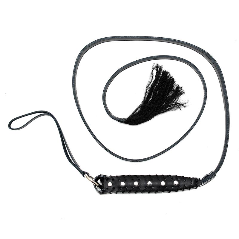 BONDAGE PLAY Látigo Cuero 130 cm