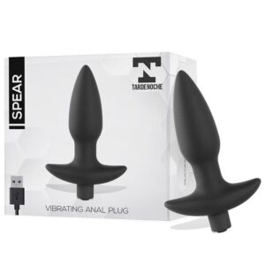 TARDENOCHE Spear Plug Anal con Vibracion USB Silicona