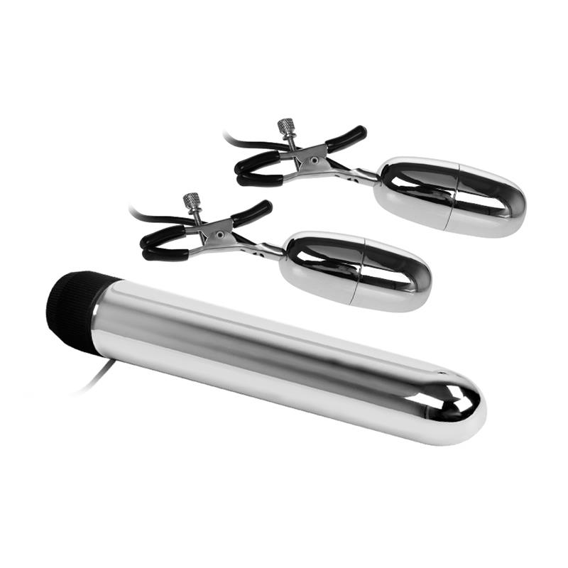 BAILE Baile Set Bala Vibrador y Pinzas para Pezones con Vibración Turbo - Image 3