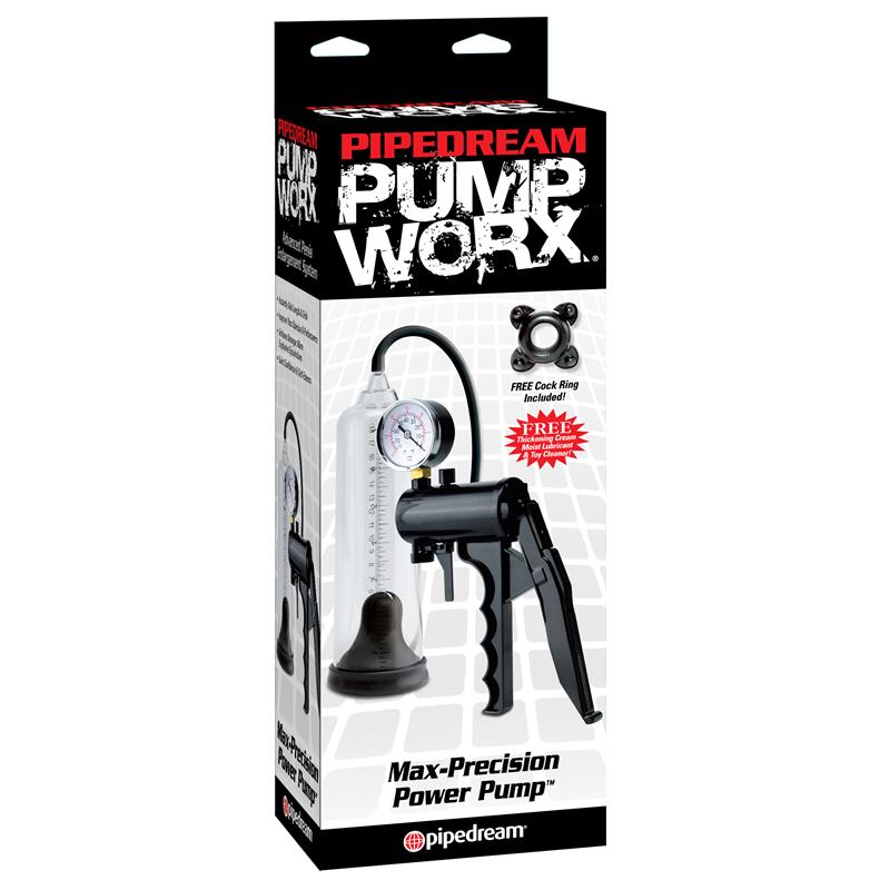 PUMPWORX Bomba para el Pene Manual con Nanómetro