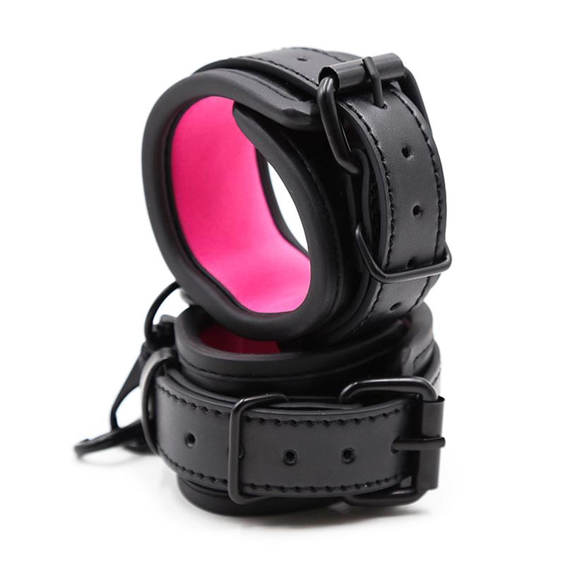 LATETOBED BDSM LINE Esposas Ajustables de Neopreno - Image 3