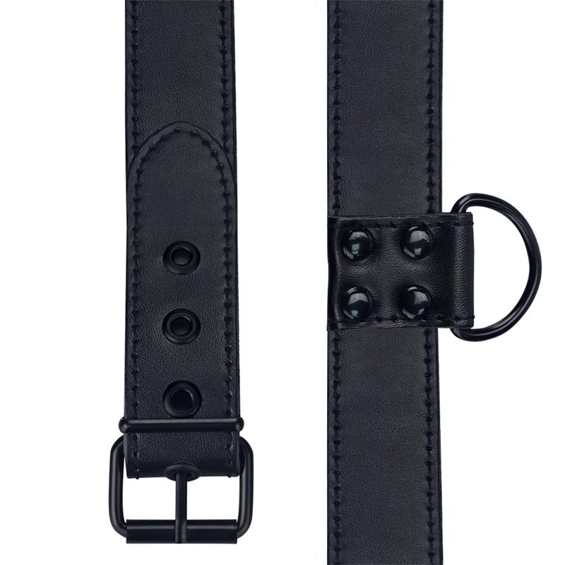 LOVETOY Collar con Correa Negro Mate - Image 4