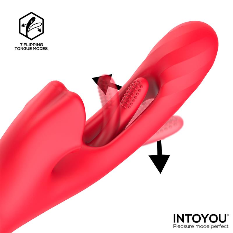 INTOYOU Grant Vibrador con Flipping y Lengua Licking 360º - Image 4