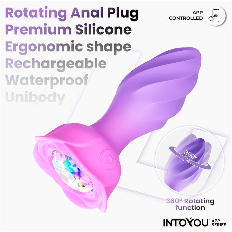 INTOYOU APP SERIES Moxy Plug Anal con Rotación 360º con App - Image 5