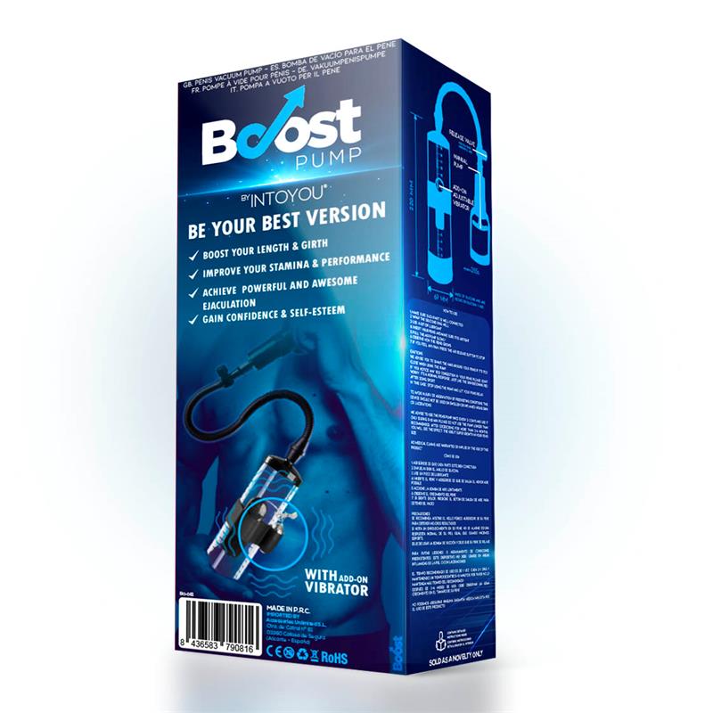 BOOST PUMPS Bomba Manual para el Pene con Accesorio de Vibración PSX06 - Image 6
