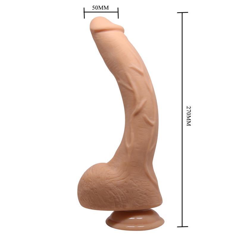 BAILE Jack Dildo Realista Flexible 10.6" - Image 6