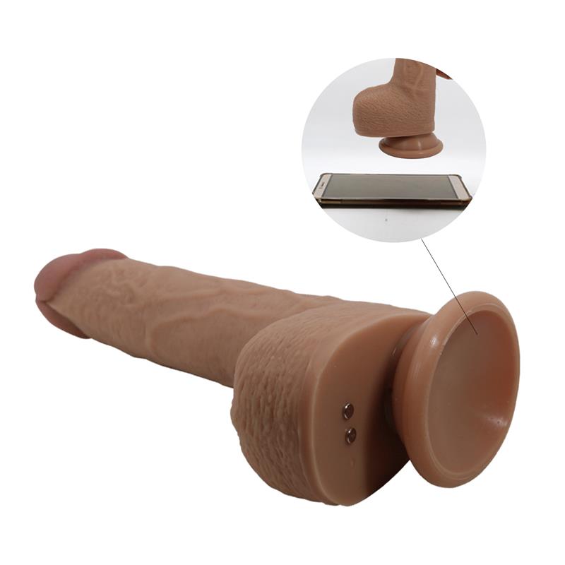 PRETTYLOVE Tommy Dildo Realista con Vibración y Thrusting con Contorl Remoto - Image 6