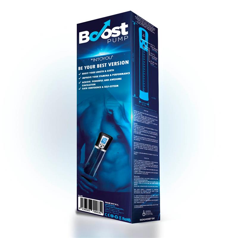 BOOST PUMPS Bomba Automática para el Pene con Pantalla LCD PSX08 USB - Image 7