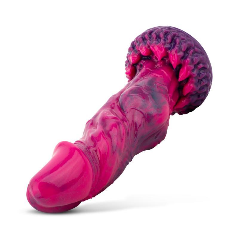 MYTHICAL MATES Dildo Another World Rosa y Púrpura 22.4 cm - 8.8" - Image 8