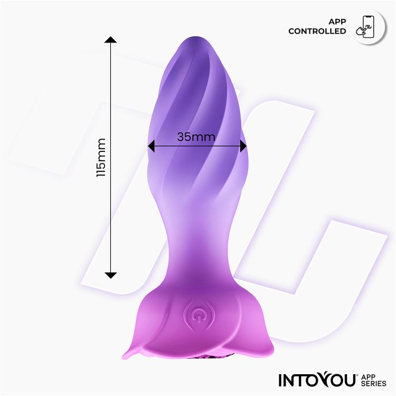 INTOYOU APP SERIES Moxy Plug Anal con Rotación 360º con App - Image 9