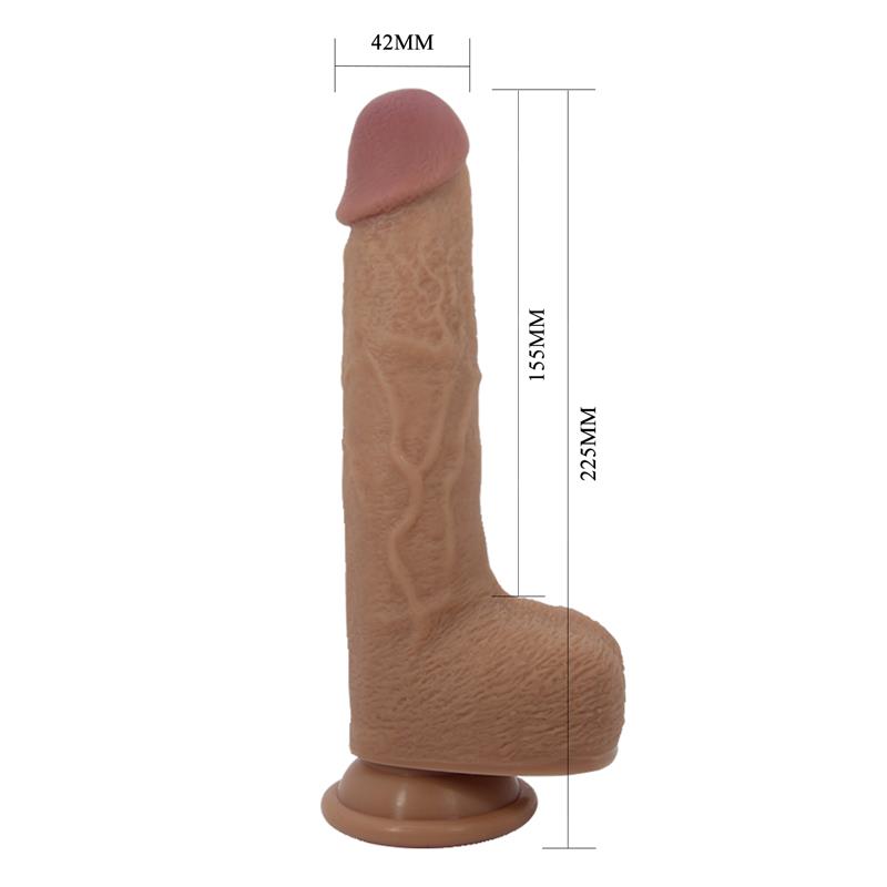 PRETTYLOVE Tommy Dildo Realista con Vibración y Thrusting con Contorl Remoto - Image 9
