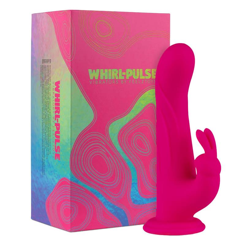 FEELZTOYS Whirl-Pulse Vibrador Rotador Control Remoto Impermeable USB