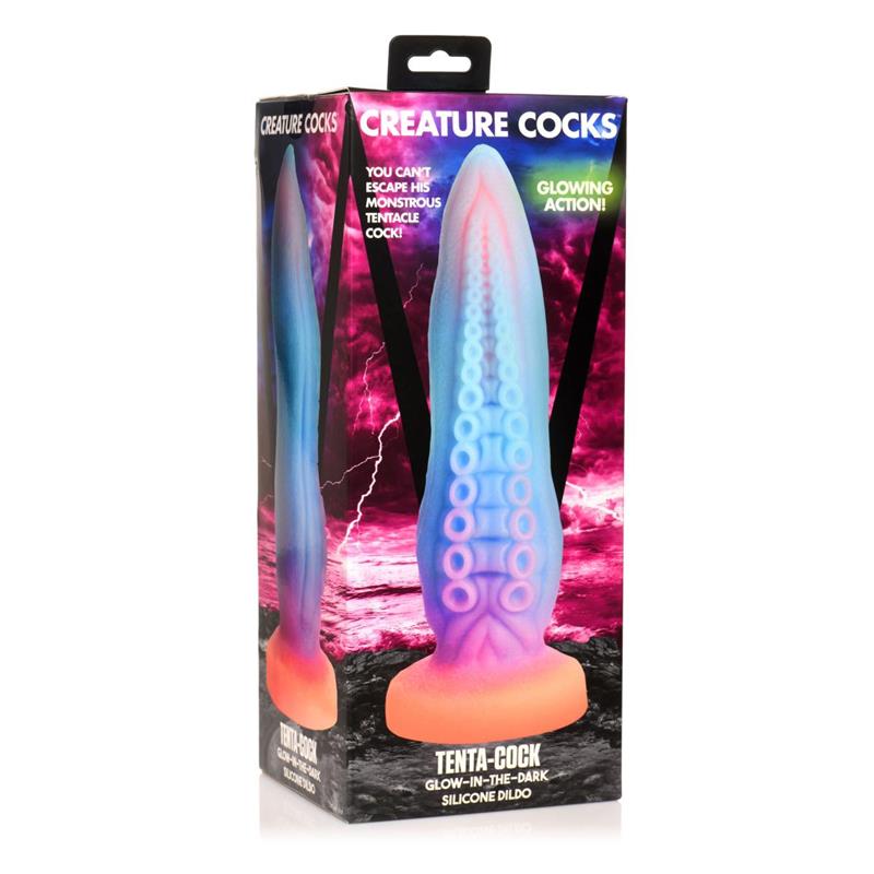 CREATURE COCKS Dildo Tentáculo Brilla en la Oscuridad - Image 10